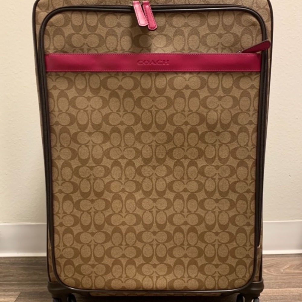 Coach Wheeled Carry-On Luggage - Picture 4 of 6